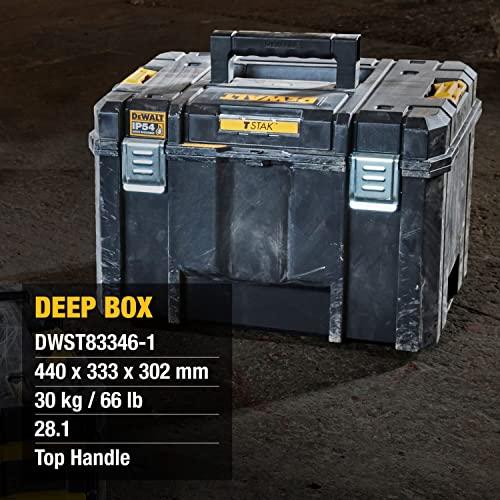 デウォルト(DEWALT) TSTAK ラージボックス Lサイズ 工具箱 収納ケース