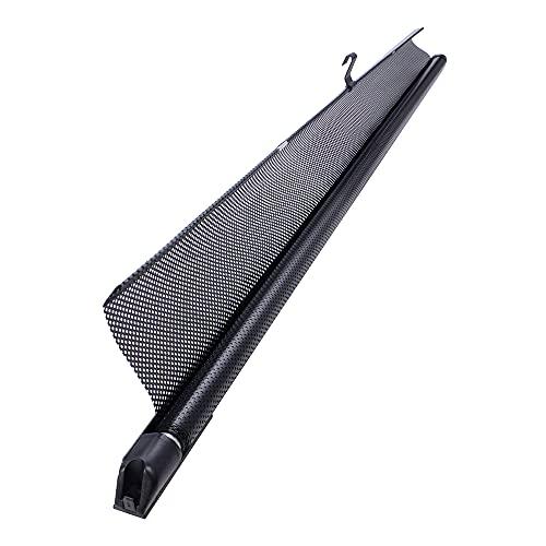槌屋ヤック(Tsuchiya Yac) 車内用品 ロールカーテン ブラック L 長さ