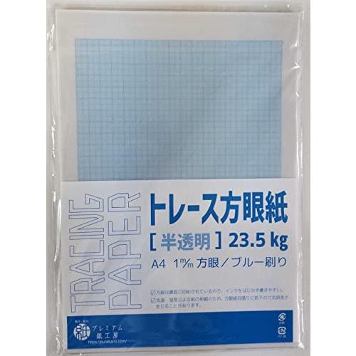 トレーシングペーパー 方眼紙 薄口 A4 100枚 : ボンニュイ ヤフー店