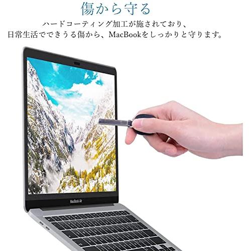 NIMASO アンチグレア フィルム MacBook Air/Pro 13インチ用 シリコーン 液晶 保護 フィルム マ｜bonnenuit｜06