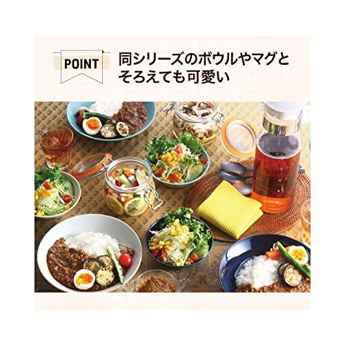 カレー皿 ブルー・ホワイト・グリーン 約径20.3×高4.3cm ナチュラルカラーカレー&パスタ皿(3色組) 20201235｜bonnenuit｜03