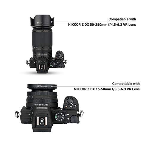 (1+1) ABS ねじ込む式 + ABS 可逆式 レンズフード Nikon HN-40 & HB-90A 互換 Nikkor Z DX 16-｜bonnenuit｜02