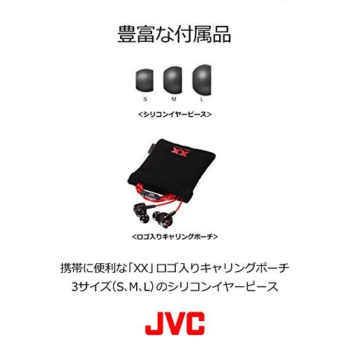 JVCケンウッド JVC カナル型イヤホン XXシリーズ 重低音 シルバー HA-FX77X-S｜bonnenuit｜06