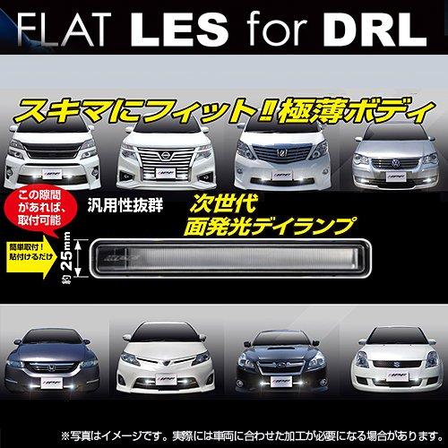 IPF デイランプ LED 車用 面発光 400cd/100cd 6000K ホワイト 12V用 2