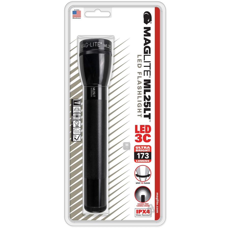 MAG-LITE(マグライト) 懐中電灯 LED ML25LT 3C.CELL S3016L MAG-LITE(マグライト) 懐中電灯 LED ML25LT 3C.CELL S3016L