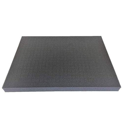 篠田ゴムウレタンスポンジ 黒 カット切り込み入り 30mm厚×300