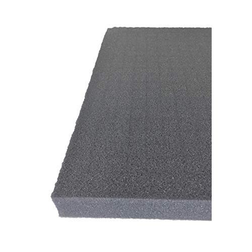 篠田ゴムウレタンスポンジ 黒 カット切り込み入り 30mm厚×300
