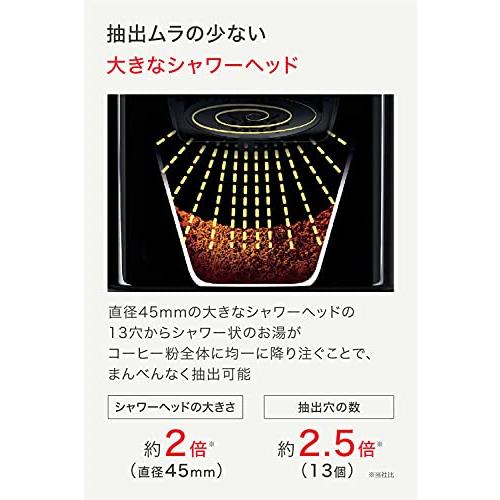 ティファール コーヒーメーカー 0.6L/5杯用 選べる2つのモード ドリップ式 「コーヒーメーカー メゾン スノーホワイト」 CM4901JP｜bonnenuit｜03