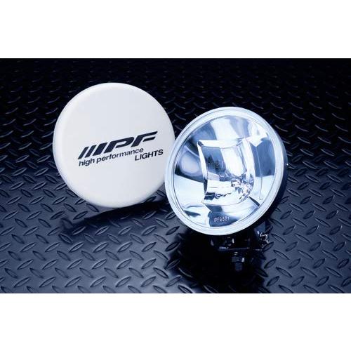 IPF フォグランプ ハロゲン H3 丸形 直径166mm 3200K 純正色 12V用 2個