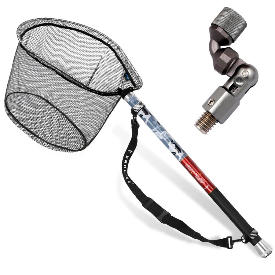 サンライク（SANLIKE）玉網 タモ網 伸縮式 ランディングネット 12段階