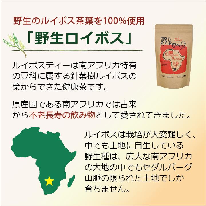 野生ロイボス」30包×5袋 ノンカフェイン 自生茶葉100％ ルイボス