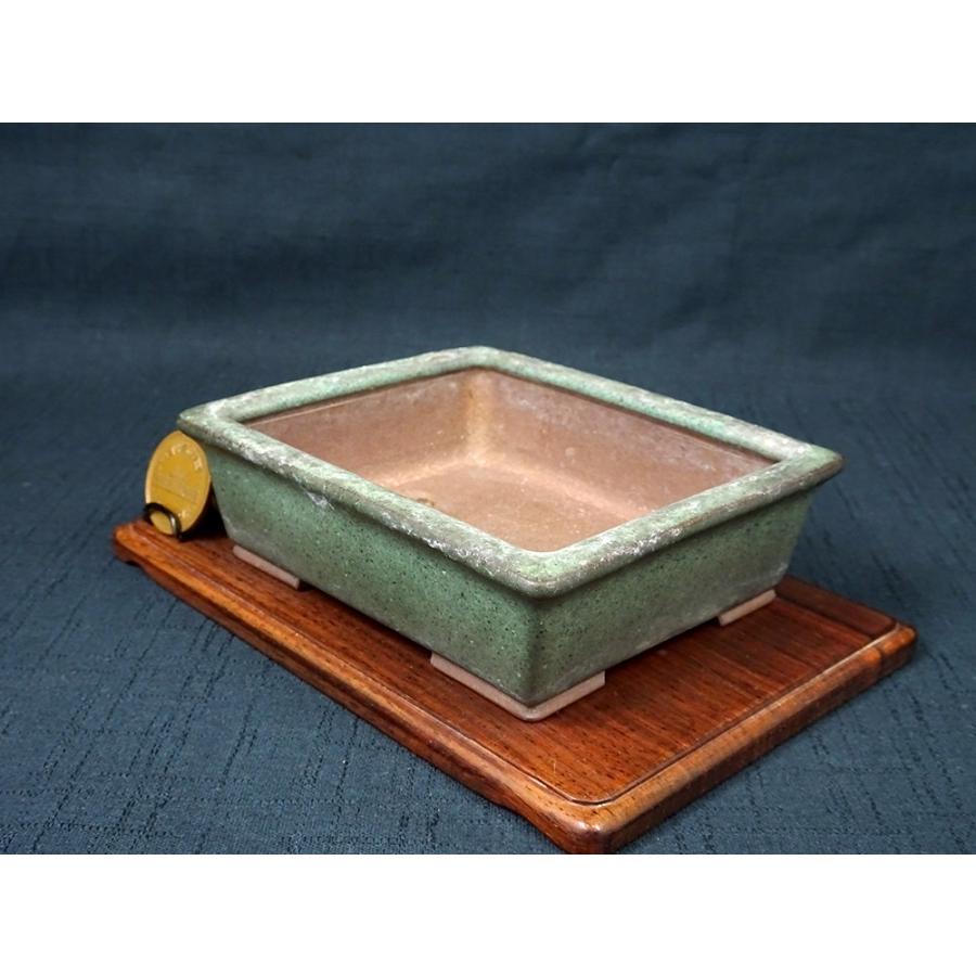屯洋　青緑釉外縁切足長方　横幅10.7cm_4