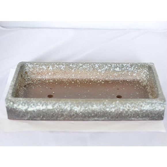 在庫有 盆栽鉢 12号 寄せ植え鉢 白雪 青窯変長方 日本全国送料無料 Www Technet 21 Org