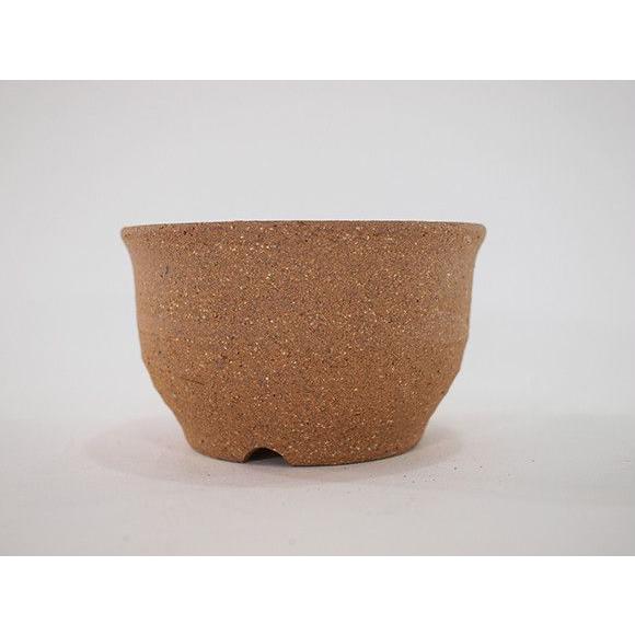盆栽鉢 【信楽焼】【植木鉢】香炉型 4号鉢 鉢幅約11cm 高さ約7cm