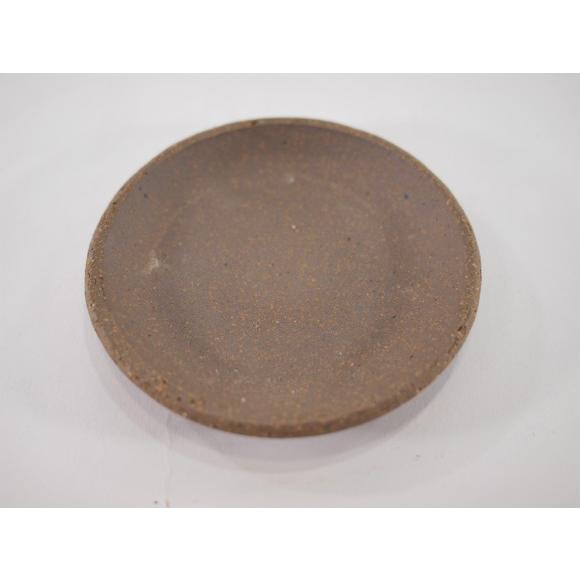 盆栽鉢 3号 焼締受皿 ミニ 豆盆栽 ミニ盆栽 小さい 陶器 : 盆栽妙