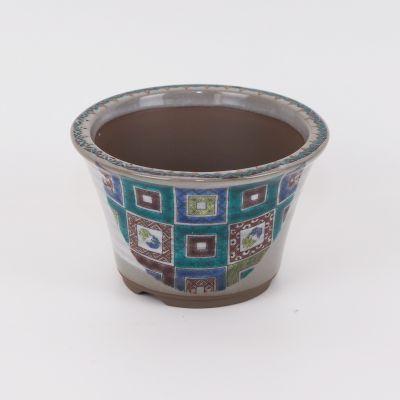 九谷焼、ミニ鉢、盆栽鉢、盆栽小鉢、鉢、植木鉢、山野草鉢、盆栽 九谷