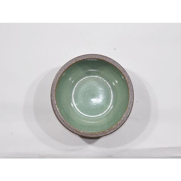 睡蓮鉢 めだか鉢 信楽焼 窯肌ひねりボール水鉢 10号サイズ 自然 水辺