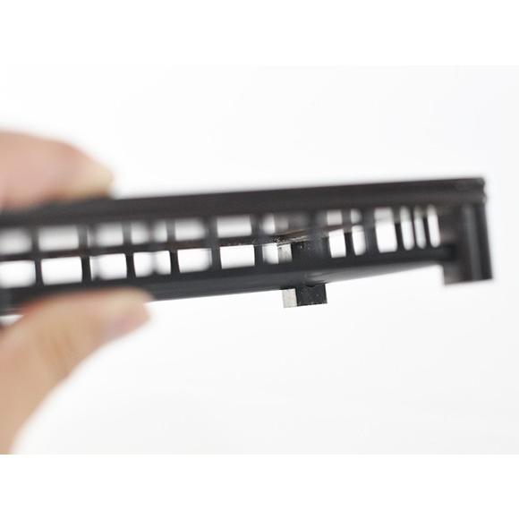 盆栽用飾り棚 小品平卓 小 黒丹 18cm 盆栽 ミニ盆栽 盆栽道具 : 盆栽妙