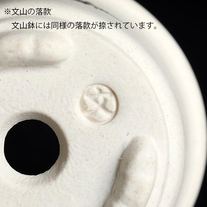 盆栽鉢 植木鉢 瀬戸焼文山窯色絵鉢4点セット・桃 色鉢 絵付鉢 絵鉢