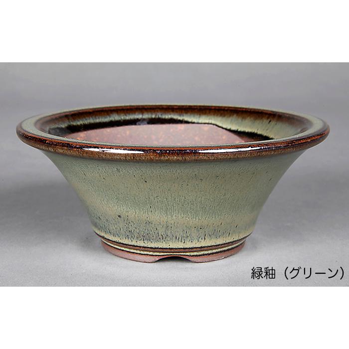 盆栽鉢 小石原焼4号陣笠型丸鉢4点セット 山草鉢 植木鉢 口径12cm 小品