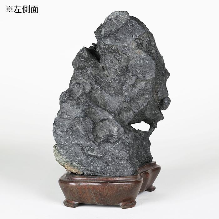水石 「玄海石」 盆石 天然石 観賞石 岩潟石 すいせき 台座付き 水石 「玄海石」 盆石 天然石 観賞石 岩潟石 すいせき 台座付き
