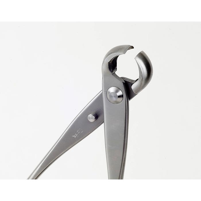 盆栽道具 盆栽鋏 剪定鋏「ステンレス製コブ切り 小 」枝抜き 太枝 根の