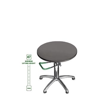 盆栽道具 盆栽作業台 「油圧式回転作業台Green-T 丸型プラス」 盆栽の