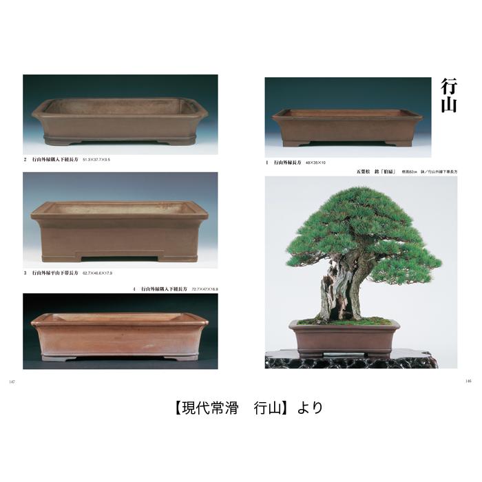 書籍 本 盆栽専門誌「盆器大図鑑 上巻」盆栽鉢 図鑑 写真集 名品
