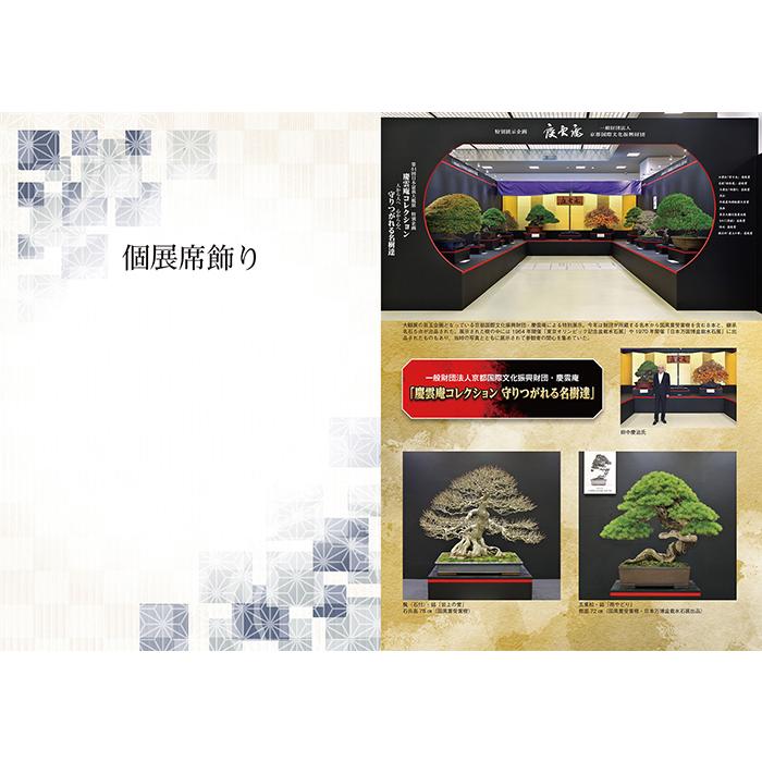 書籍 本 盆栽専門誌「第44回 日本盆栽大観展 記念帳」盆栽 松柏 雑木