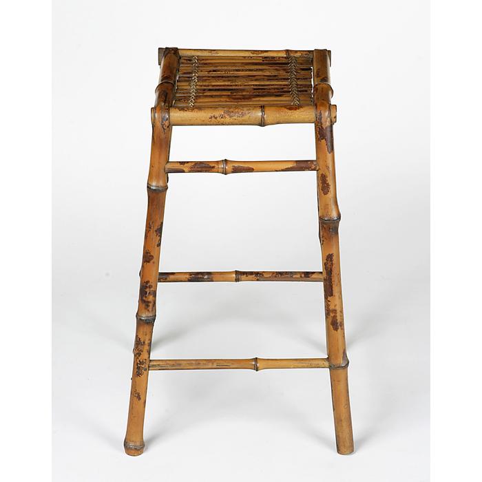 盆栽飾り卓 盆栽飾り台 「斑竹正方高卓」 盆栽卓 盆栽台 高卓 懸崖卓