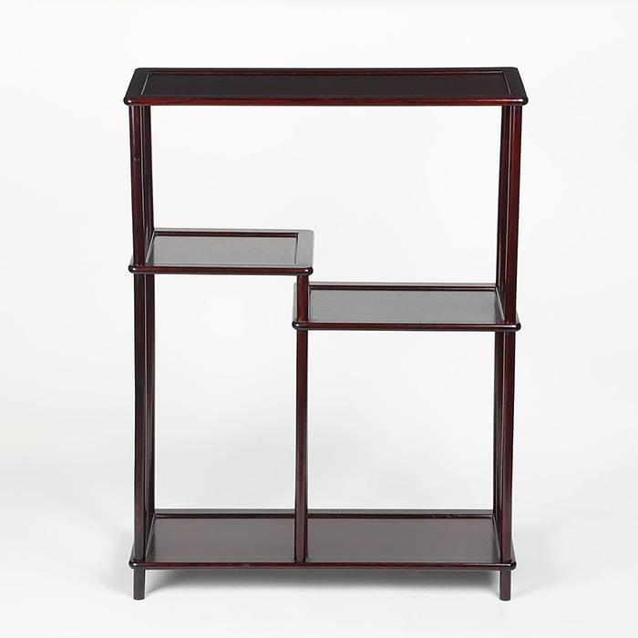 盆栽飾り卓 盆栽飾り台 「小品飾り棚」 箱卓 富士 盆栽卓 盆栽台 花台