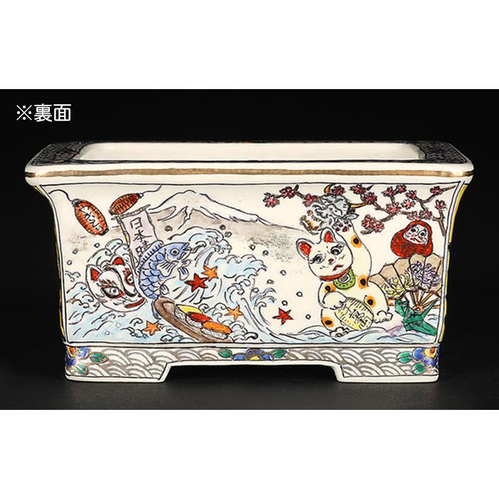 正阿弥 黄交ち 龍鳳図 小品盆栽小鉢 昭阿弥色絵鳳凰図丸鉢 : 盆栽彩都ヤフー店 - 通販 - Yahoo!ショッピング