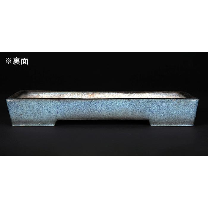 93 盆栽　盆栽鉢　植木鉢　中国鉢　南京蕎麦袖隅入　長方鉢 紫泥外縁額面正方鉢 | 盆栽、盆栽書籍、盆栽鉢の通販│近代出版