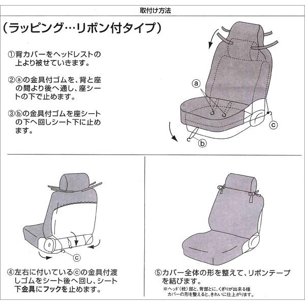 シートカバー フロント 前席 汎用 軽自動車 普通車 バケットシート 用 ハイバックシート 2枚セット 丸洗いok ブラック ノベル 希望者のみラッピング無料 対応 布製 黒