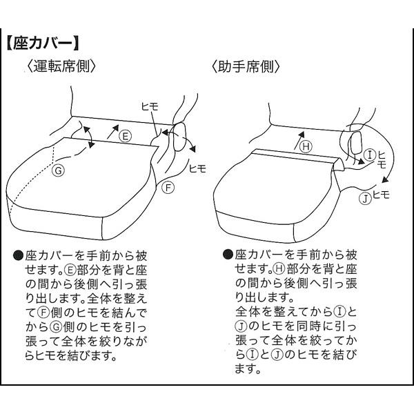 シートカバー レザー キャリィ NT100クリッパー ミニキャブ スクラム専用 軽トラック キルト デザイン ダイヤキルト 2枚入り ブラックレザー 赤ステッチ｜bonsan｜05