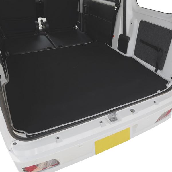 ラゲッジマット ダイハツ ハイゼットカーゴ アトレー S700V S710V 専用 2021.12- ウエットスーツ素材 防水 ラゲージ ネオプレーン ブラック 黒 M4-83 7788-45