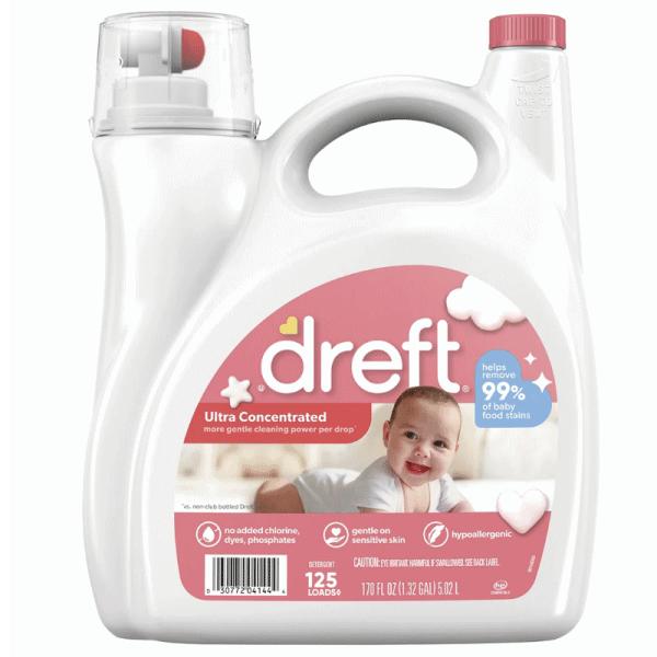P&G 超濃縮 ベビー洗剤 ドレフト(Dreft) 赤ちゃん衣料向け アメリカ製