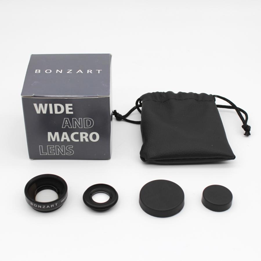BONZART WIDE ＆MACRO LENS 2in1コンバージョンレンズ 広角 x0.45 / 接写 0.02m（ボンザート ツイーゲル 装着可能） | BONZART | 04