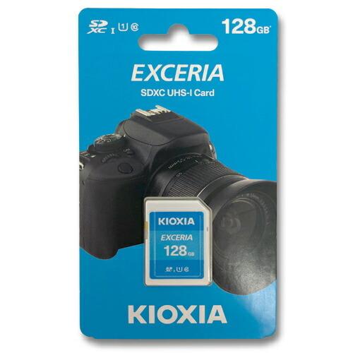 KIOXIA（東芝 後継）SDカード 128GB SDXC クラス10 UHS-I 100MB/s LNEX1L128GG4 | TOSHIBA