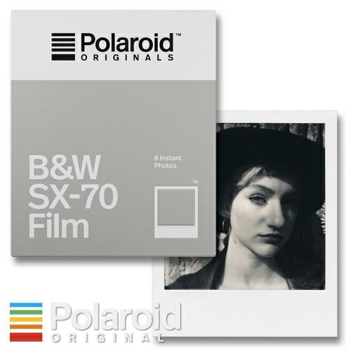 Polaroid Originals B&W SX70 Film ポラロイド フィルム モノクロフィルム SX70カメラ用 520