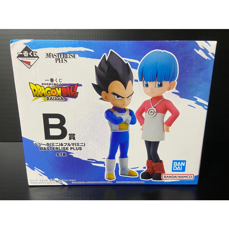 ドラゴンボール DAIWA 一番くじ B賞 ベジータ（ミニ）＆ ブルマ