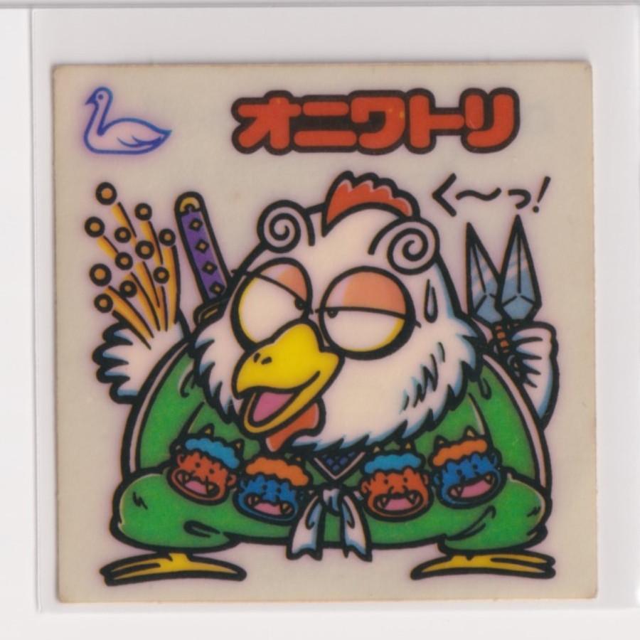 ビックリマン チョコ版　並品　 第14弾 お守り 168 オニワトリ　（画像あり）　亥210 | 