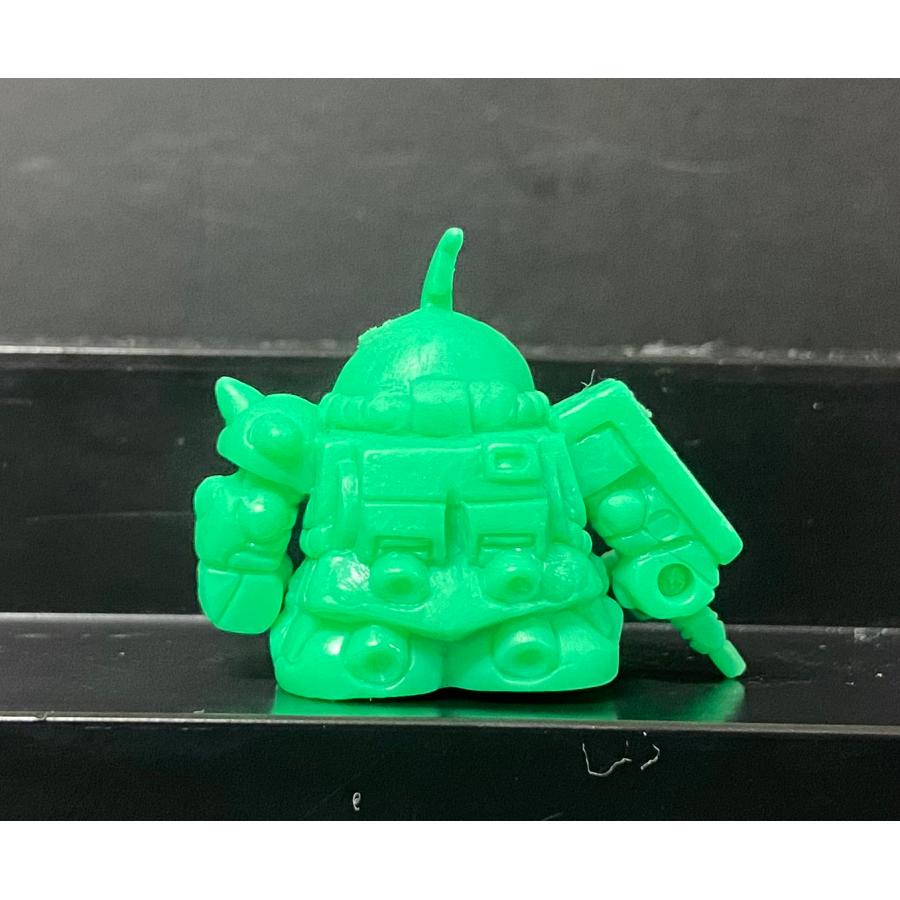 ガン消し　SDガンダム　緑色 ガン消し SDガンダム 緑 グリーン 4体セット 武者 - メルカリ