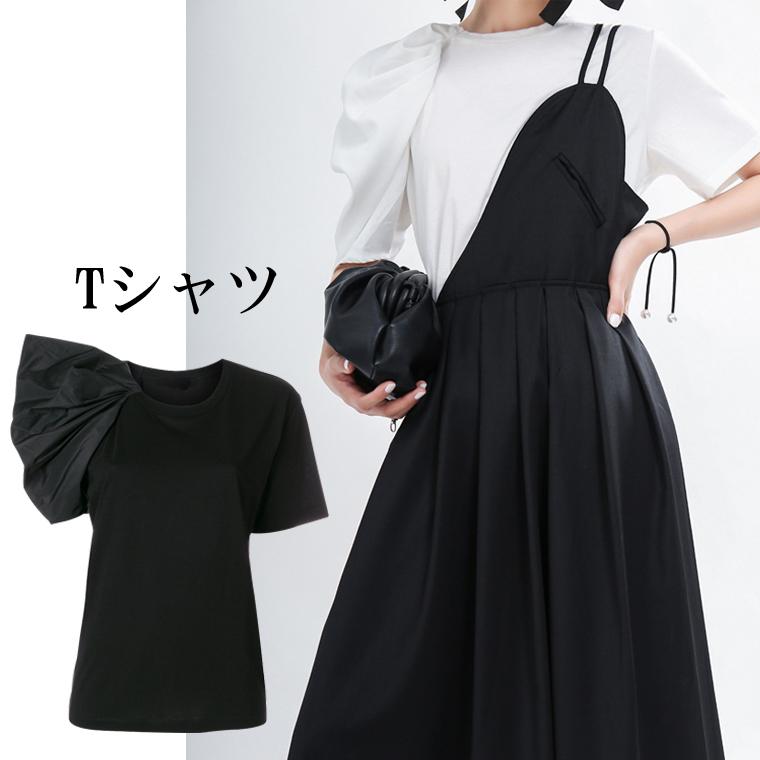 トップス Tシャツ レディース おしゃれ カットソー 半袖 シャツ