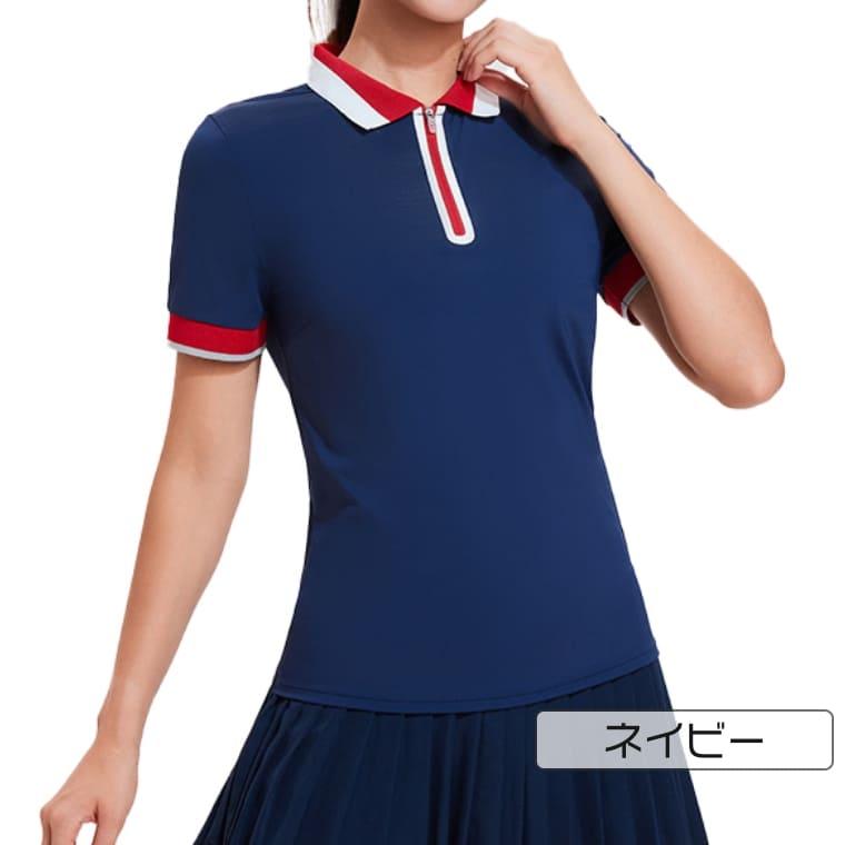 2bu ポロシャツ　ゴルフウェア　レディース レディース ゴルフ ポロシャツ 襟付き 高弾性 ストレッチ 速乾 吸汗