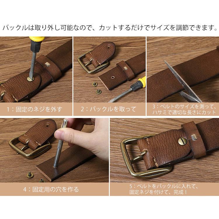 ベルト メンズ ロックベルト belt 本革 カジュアル 個性的 おしゃれ 