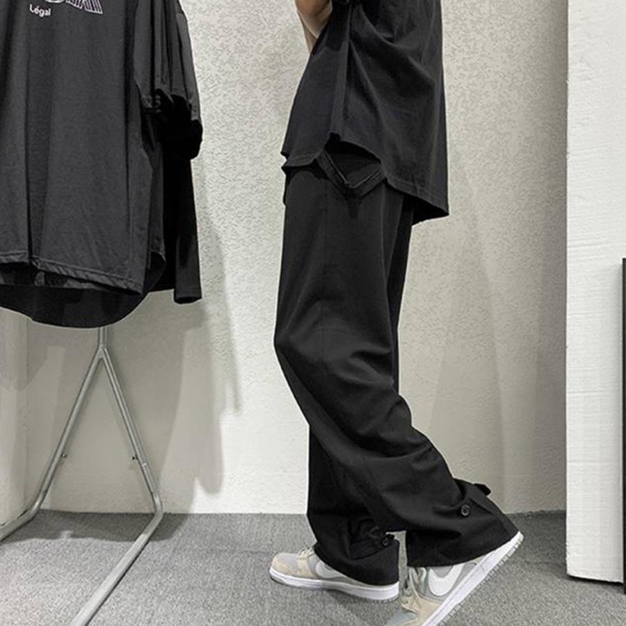 サルエルパンツ メンズ シンプル おしゃれ モード ゆったり 大きめ