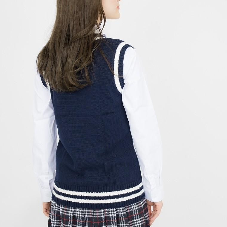 スクールベスト 正統派 制服 女子高生 通学 学生 中学 Vネック スクールベスト 正統派 制服 女子高生 通学 学生 中学 Vネック