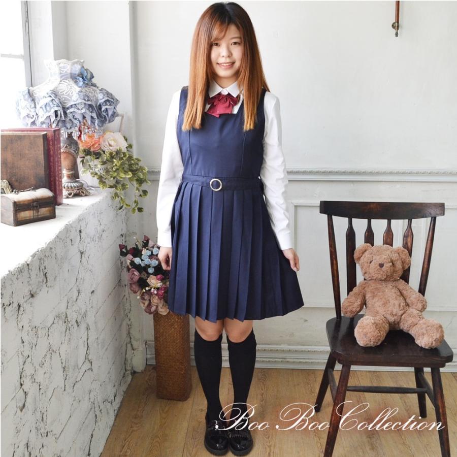 ワンピース 正統派 制服 女子高生 通学 学生 中学 ネイビー 紺 夏服 Jk0570 Jk0570 Booboo Collection 通販 Yahoo ショッピング