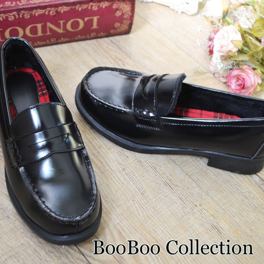 スクールシューズ ローファー  冬裏起毛 学生 レディース 通勤 通学 卒業式 歩きやすいJK0575B